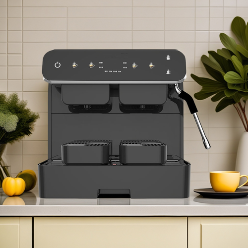 Double Brewing Capsule Coffee Machine